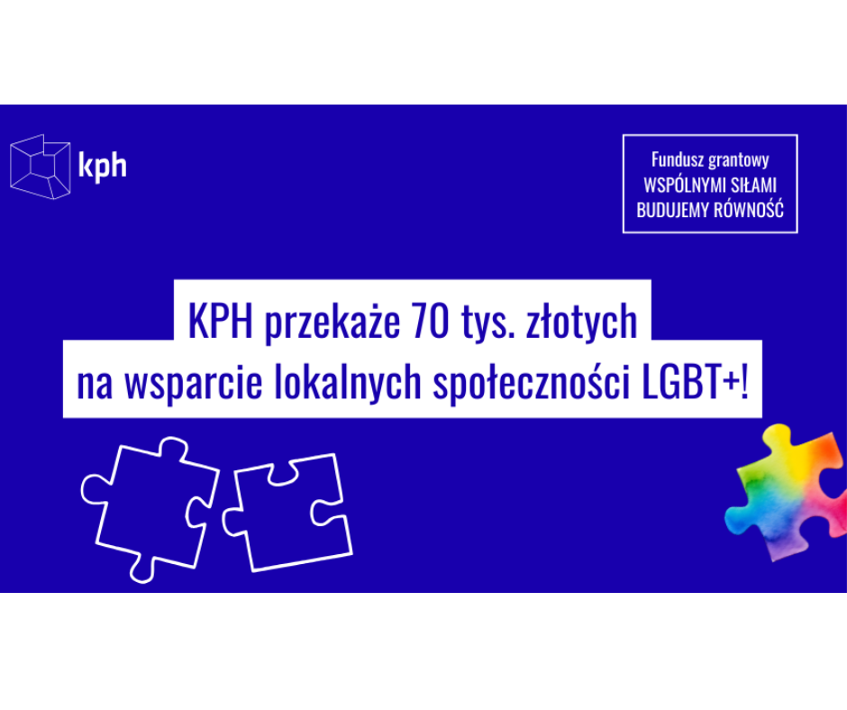 Program grantowy: Wspólnymi siłami budujemy równość
