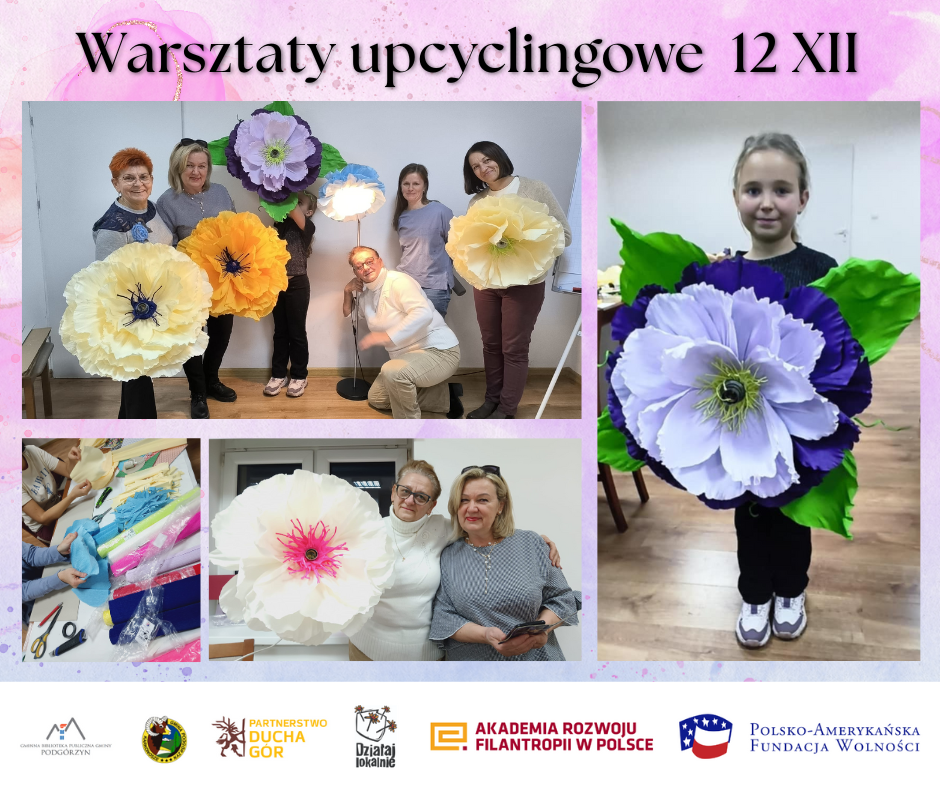 Warsztaty upcyclingowe. Relacja z 12 XII