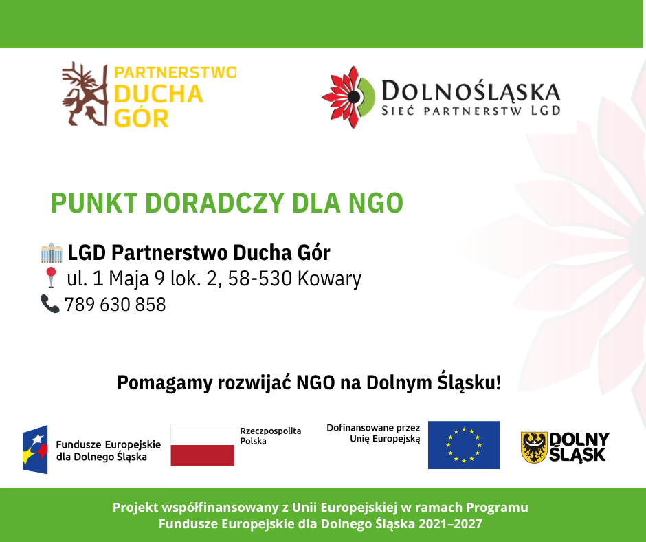 Uruchomiono punkt doradczy dla NGO