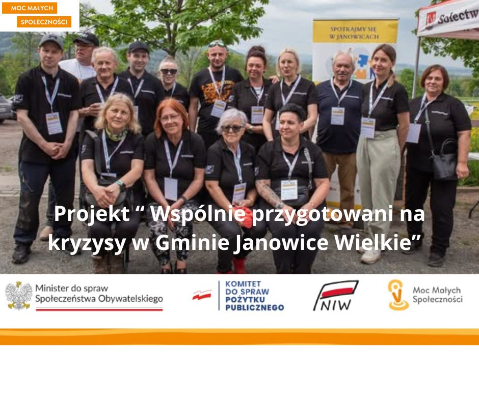 Partnerstwo Janowickie otrzymało grant 50 tys. zł w programie Moc Małych Społeczności