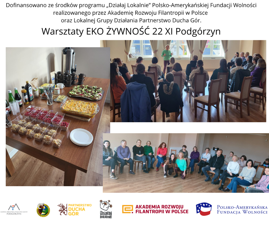 Warsztaty EKO ŻYWNOŚĆ 22 XI Relacja