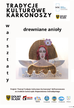25 i 27.09.24 warsztaty Anioły z drewna
