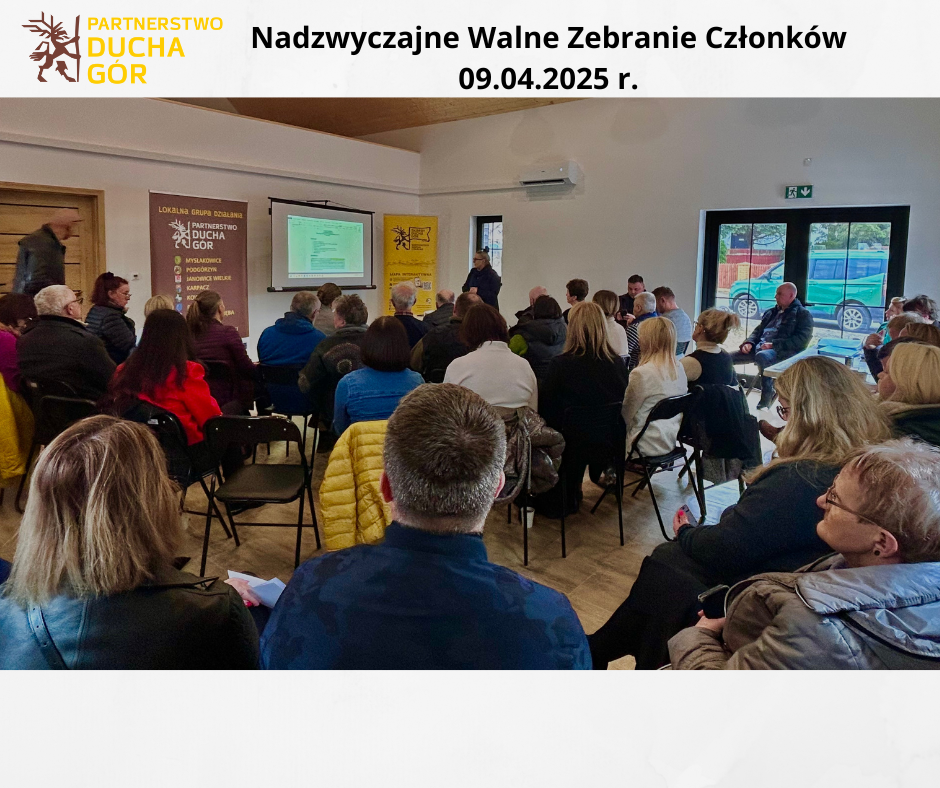 Nadzwyczajne Walne Zebranie Członków  09.04.2025 r