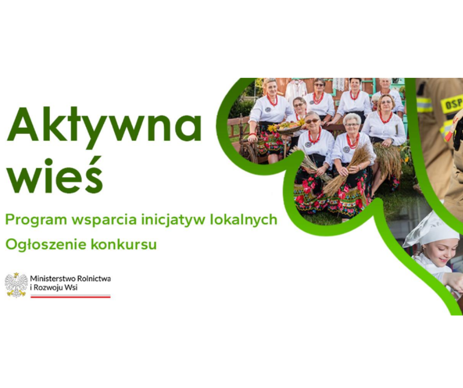 Program "Aktywna wieś” ogłoszenie otwartego konkursu ofert