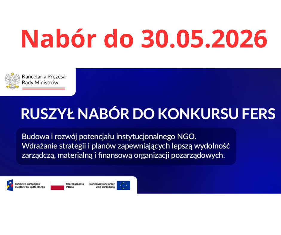 Nowy konkurs FERS