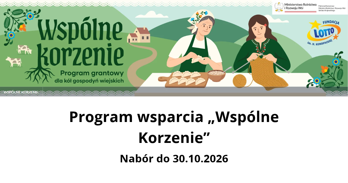 Program wsparcia „Wspólne Korzenie”