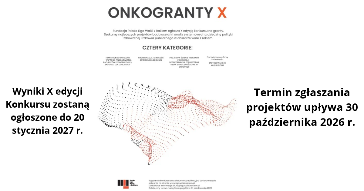 Konkurs grantowy ONKOgranty X