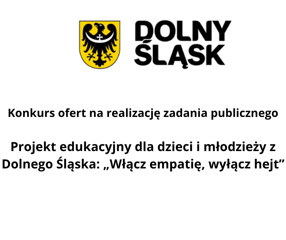 Konkurs UMWD Włącz empatię, wyłącz hejt do 14.09.2026