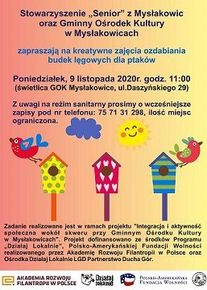 Kreatywne zajęcia w ramach grantu