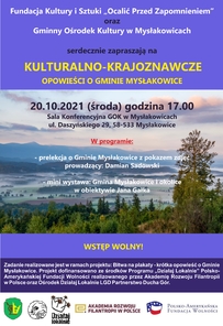 Kulturalno-krajoznawcze opowieści o gminie Mysłakowice