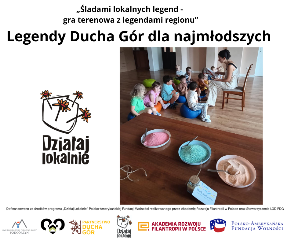 Legendy Ducha Gór dla najmłodszych