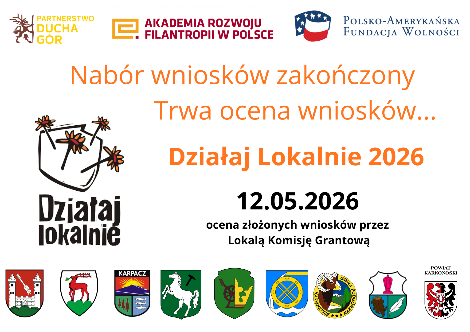 Nabór wniosków zakończony - Trwa ocena wniosków...