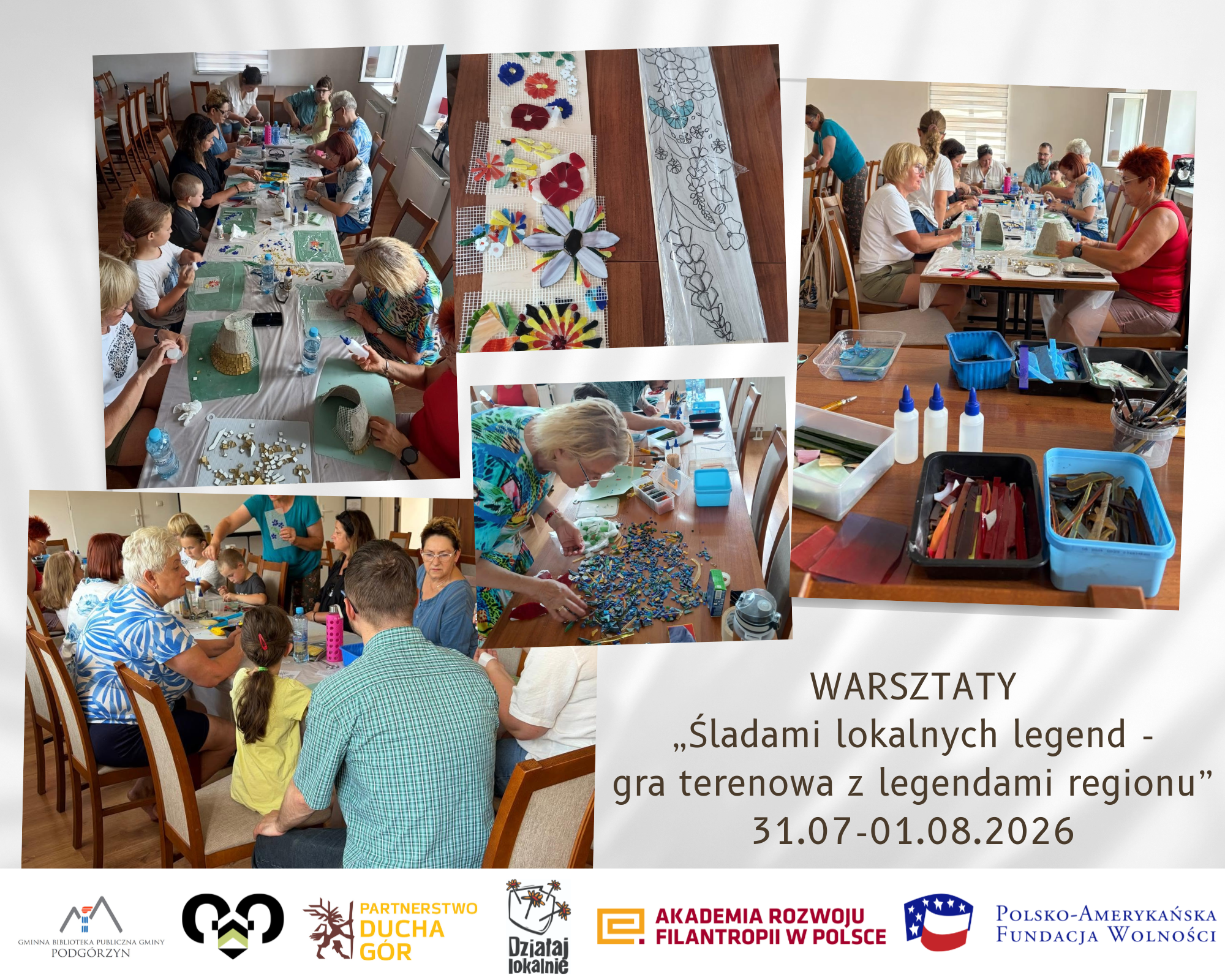 Relacja z warsztatów „Śladami lokalnych legend - gra terenowa z legendami regionu” 31.07-01.08.2026 