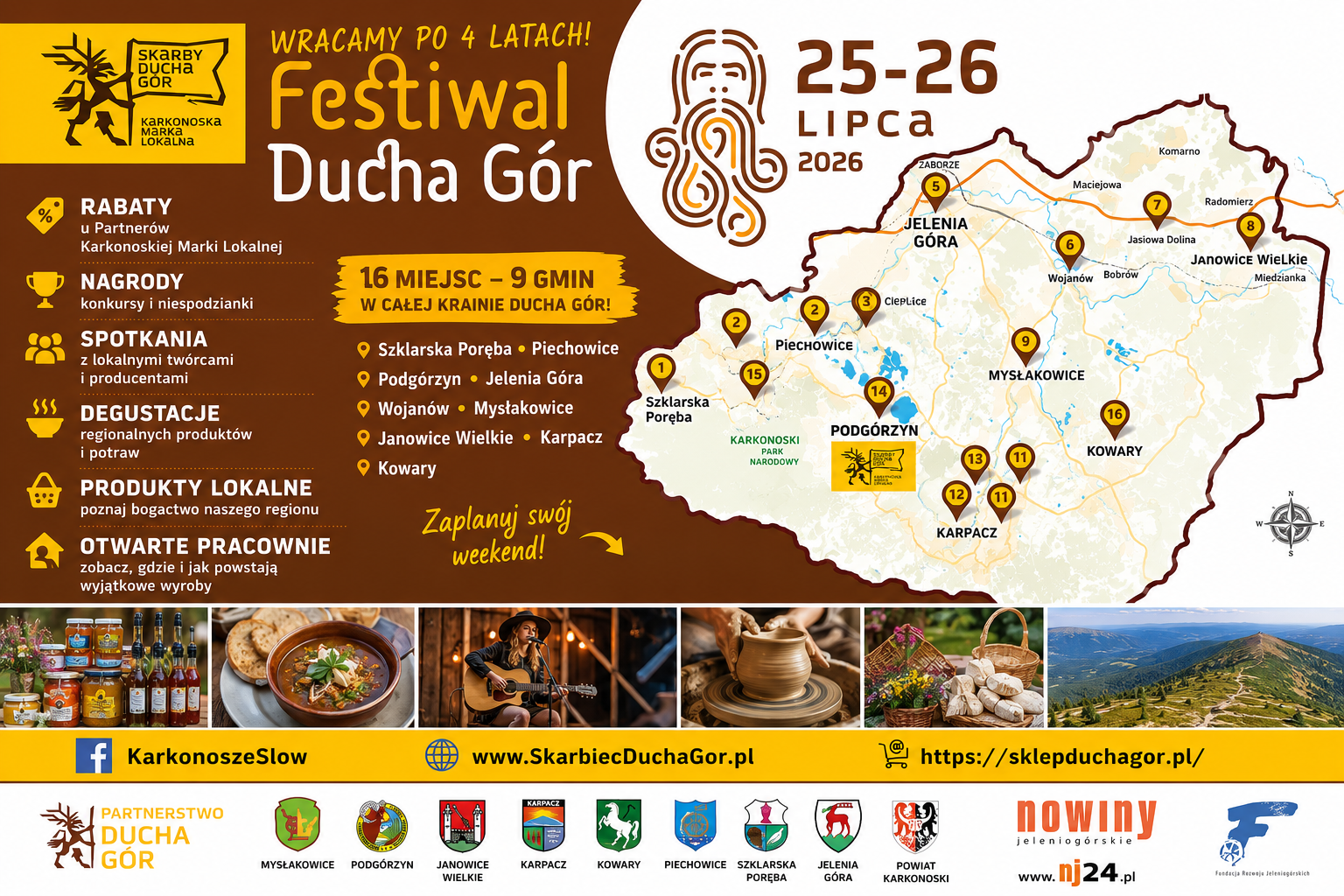  Festiwal Ducha Gór 2026 – poznaj program i zaplanuj swój weekend!
