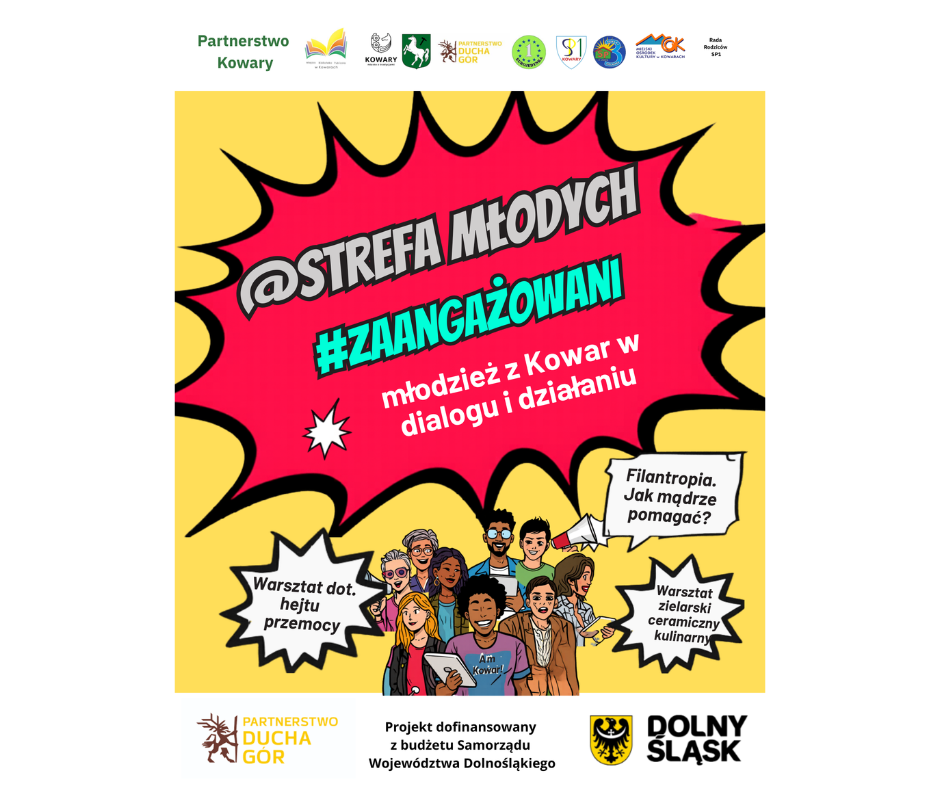 #Zaangażowani - Młodzież Kowar w dialogu i działaniu