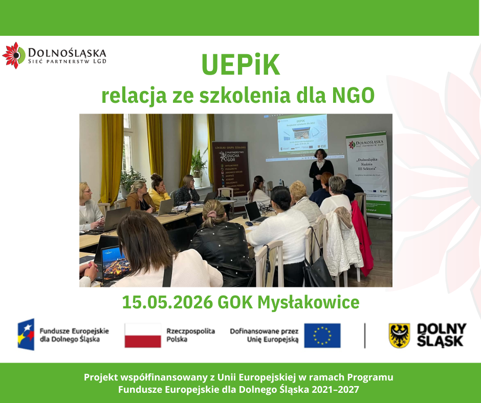 Relacja ze szkolenia UEPIK 19.05.2026