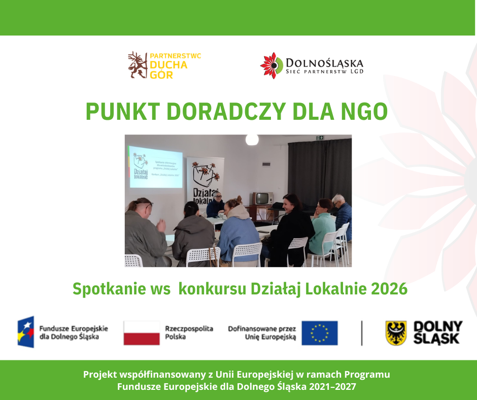 Spotkanie ws konkursu Działaj Lokalnie 2026