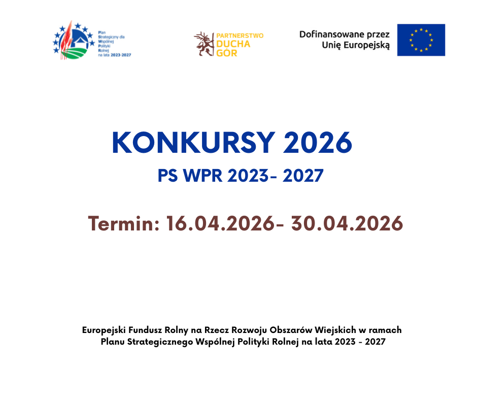 Zapowiedzi konkursów 2026  PSWPR 2023-2027 