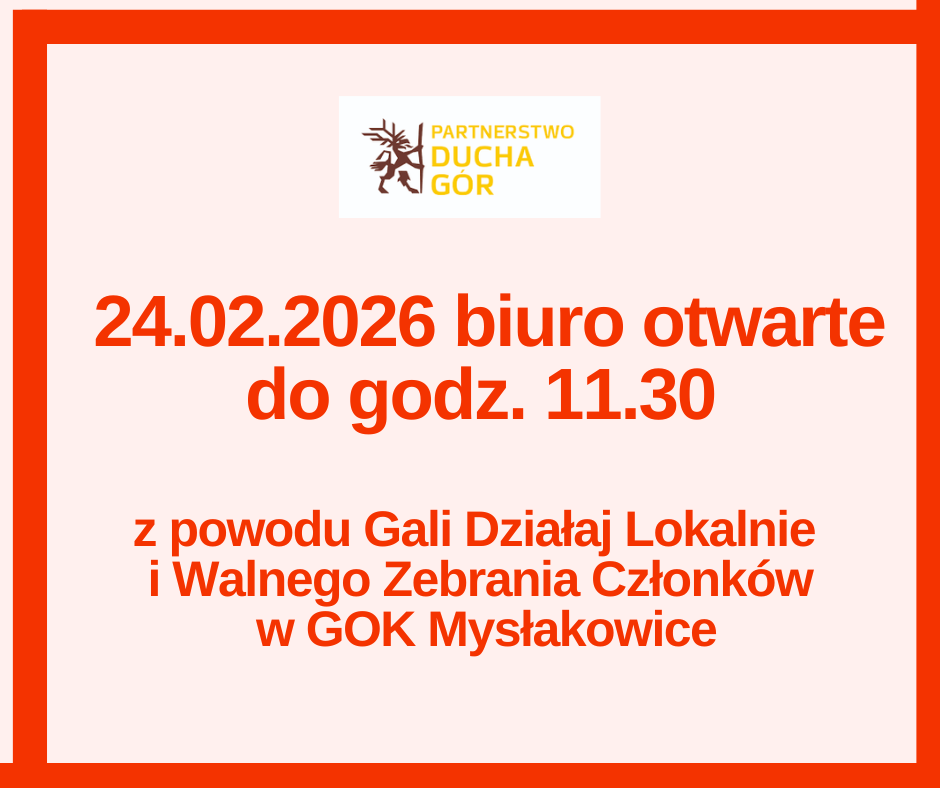 24.02.2026 biuro otwarte do 11.30