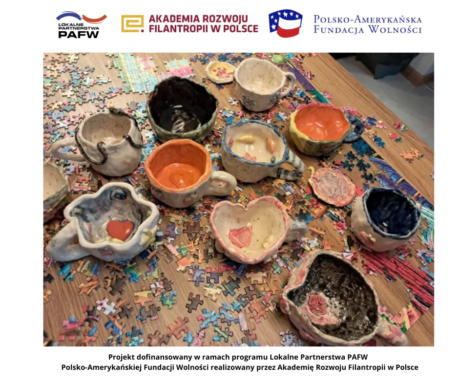 Efekty warsztatów ceramicznych