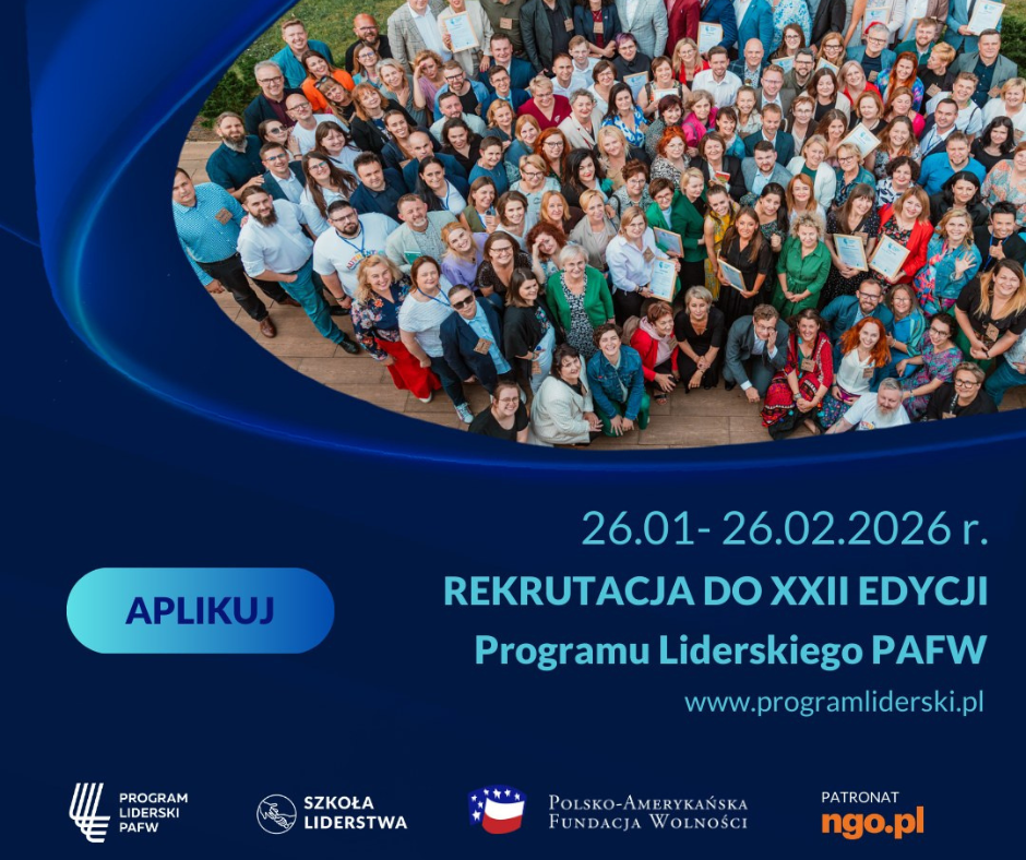 Rekrutacja do XXII edycji Programu Liderskiego PAFW!