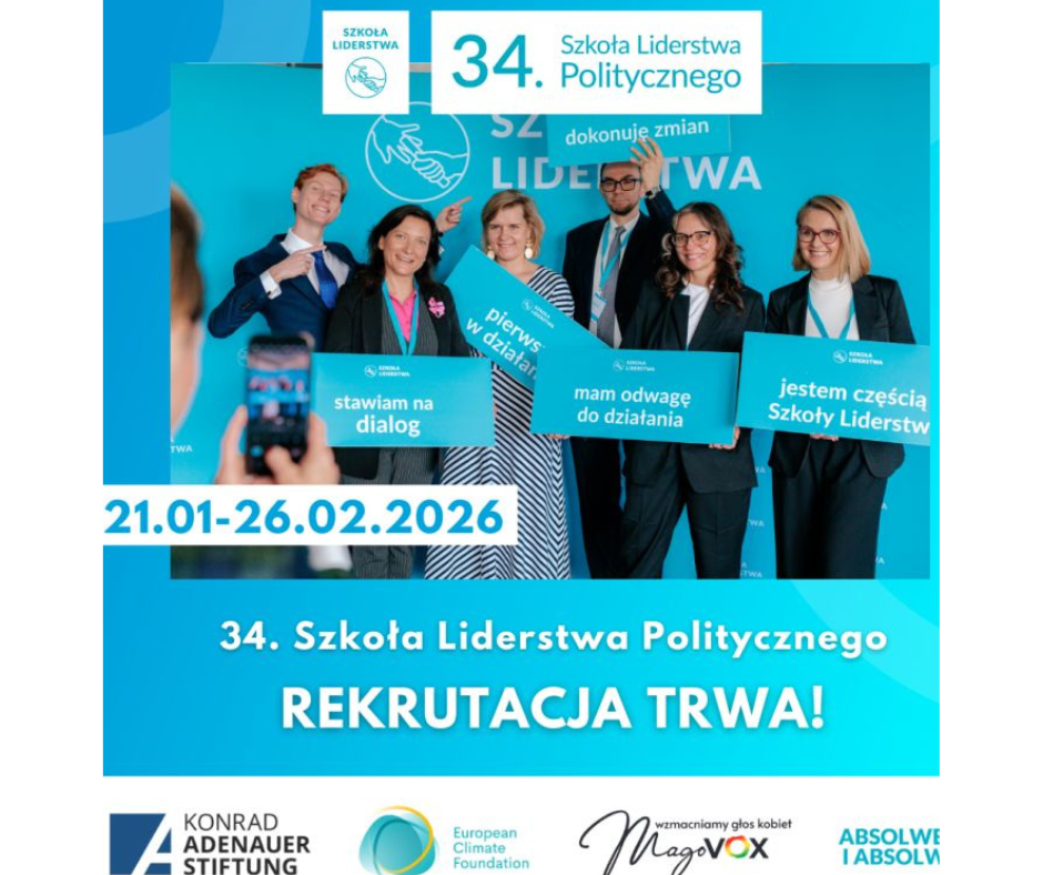 Rekrutacja do Szkoły Liderów Politycznych!